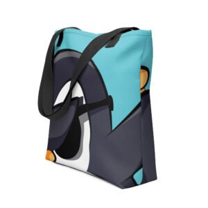 Happy Penguin Tote Bag-Cute and Eco-Friendly Everyday Carry