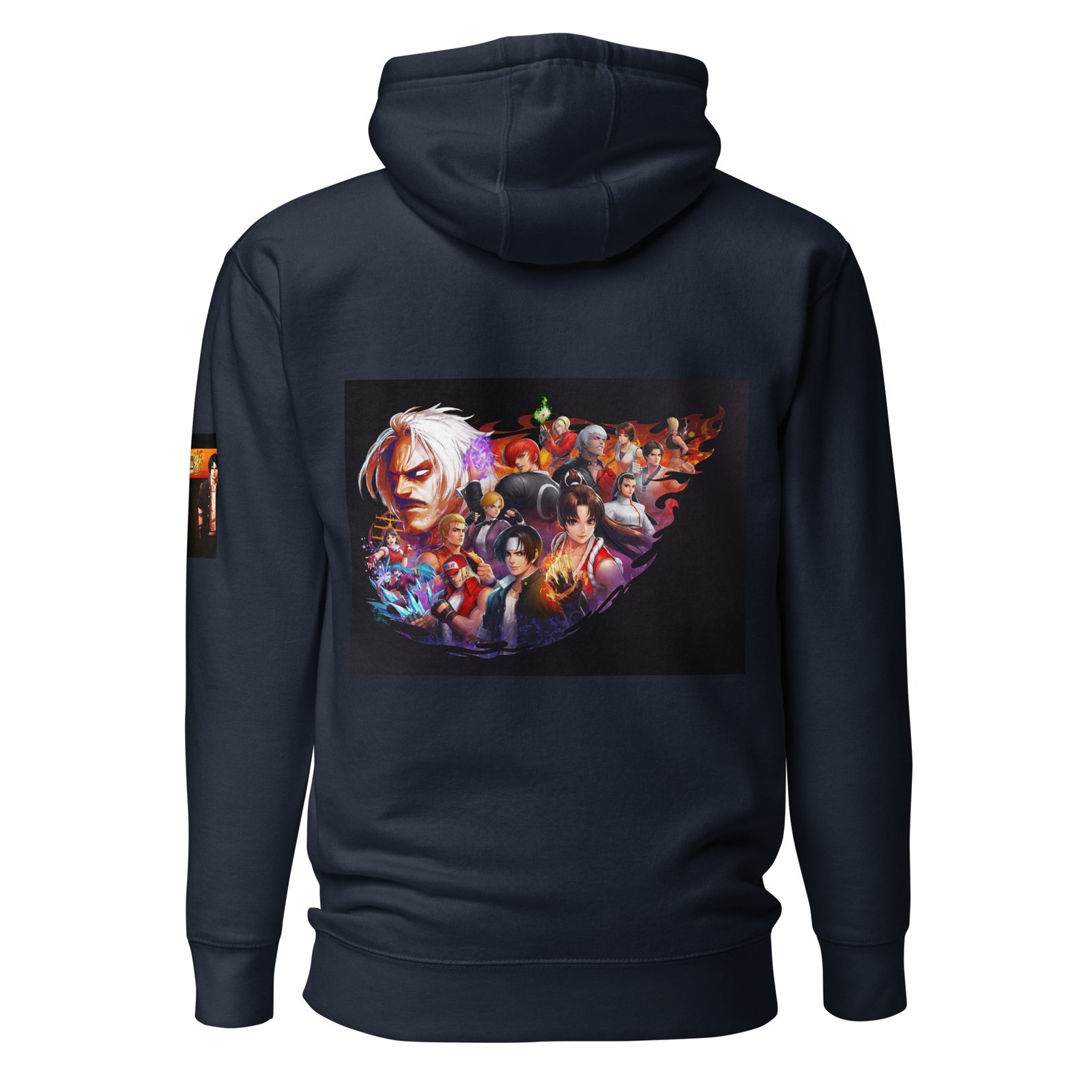 king of Fighters Unisex Hoodie- Retro Gamer Edition - Image 8