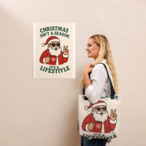 Christmas Lifestyle Matte Poster - Cozy Holiday Vibe