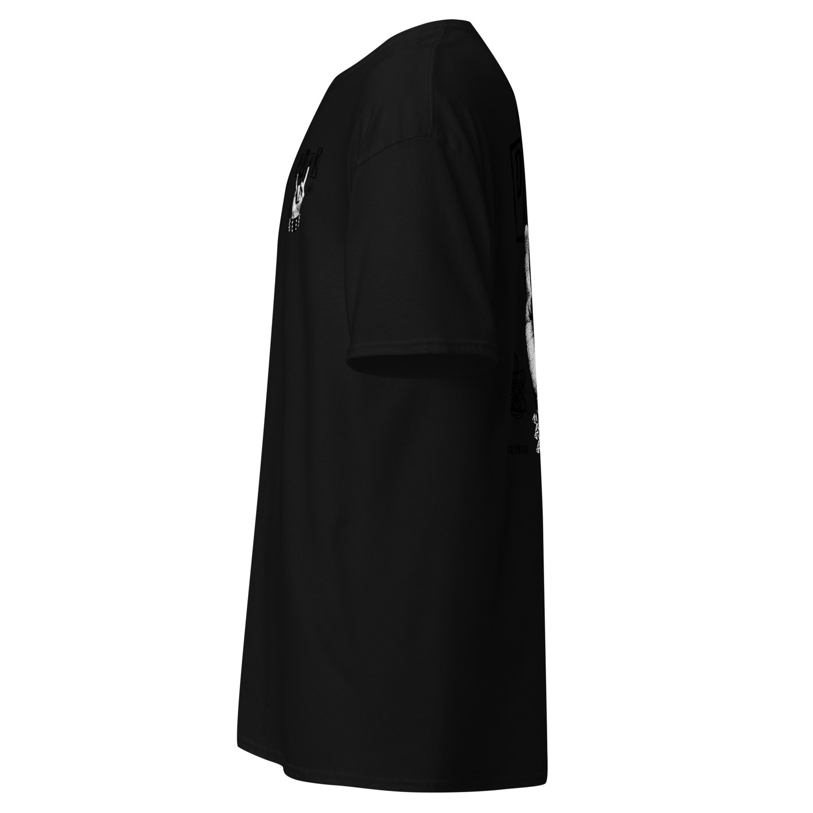 Black Punk Rebel Streetwear T-Shirt - Image 19