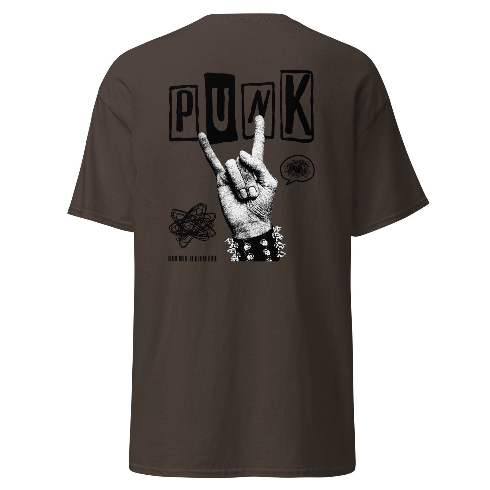 Black Punk Rebel Streetwear T-Shirt - Image 7