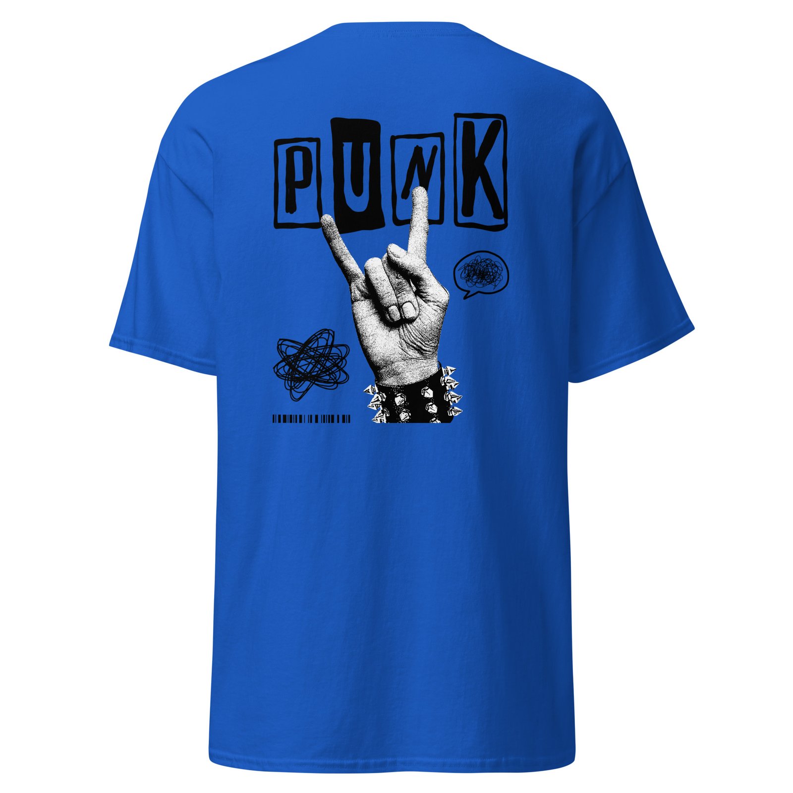 Black Punk Rebel Streetwear T-Shirt - Image 8