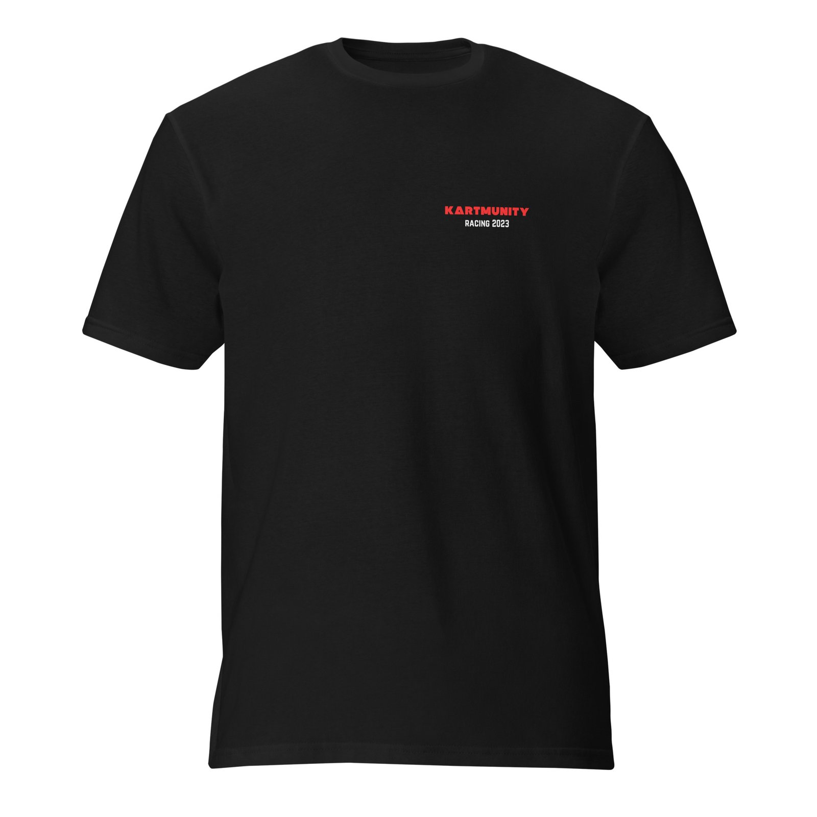 Red & Black Modern Car Racing Sports T-Shirt - Image 2