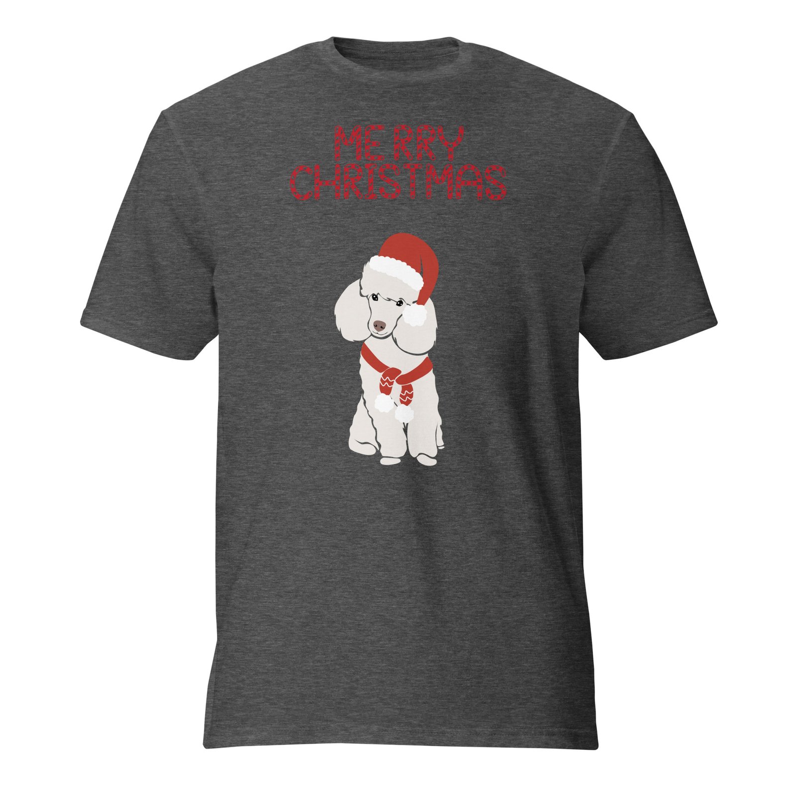 Red-and-Green-Festive-Merry-Christmas-T-Shirt - Image 2