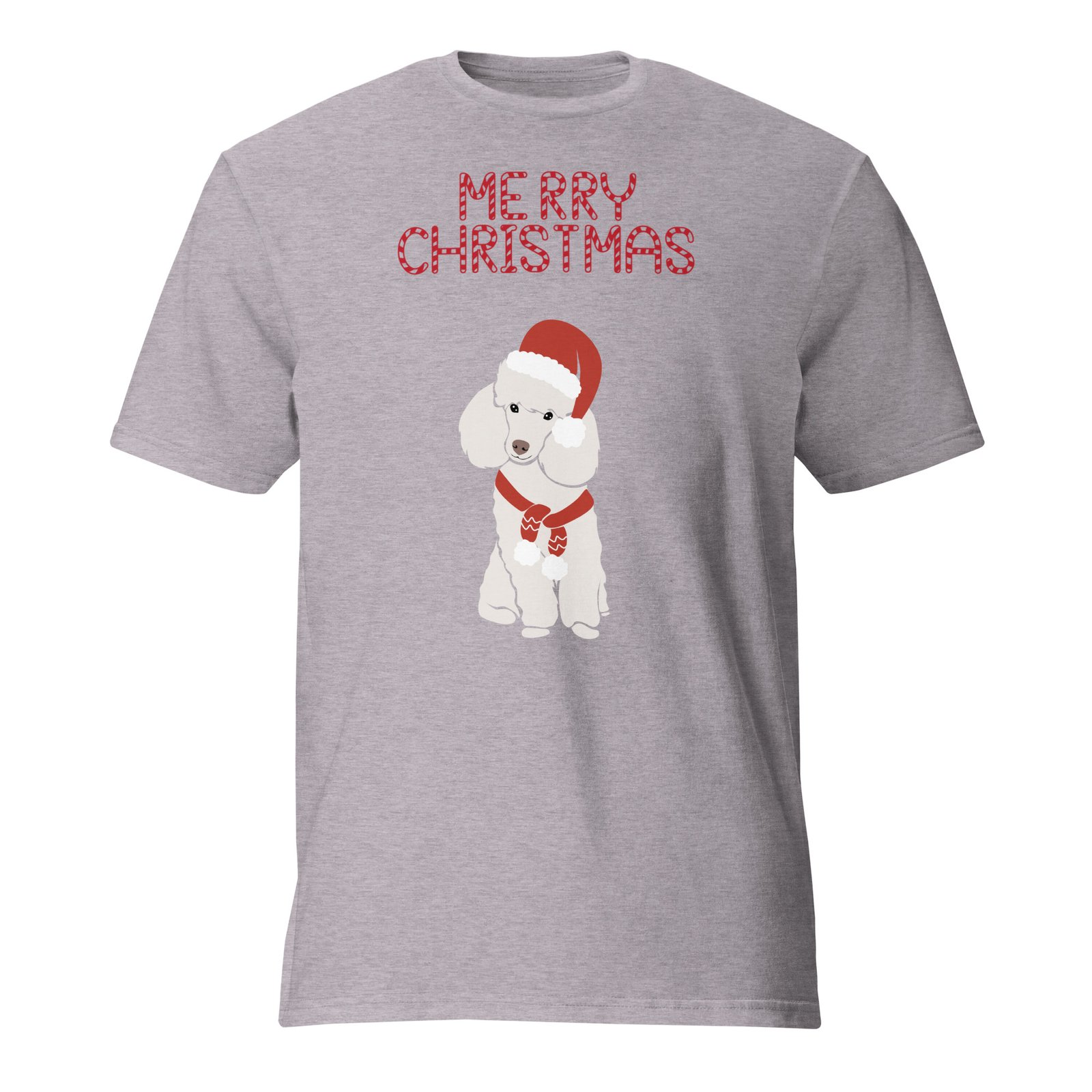 Red-and-Green-Festive-Merry-Christmas-T-Shirt - Image 4