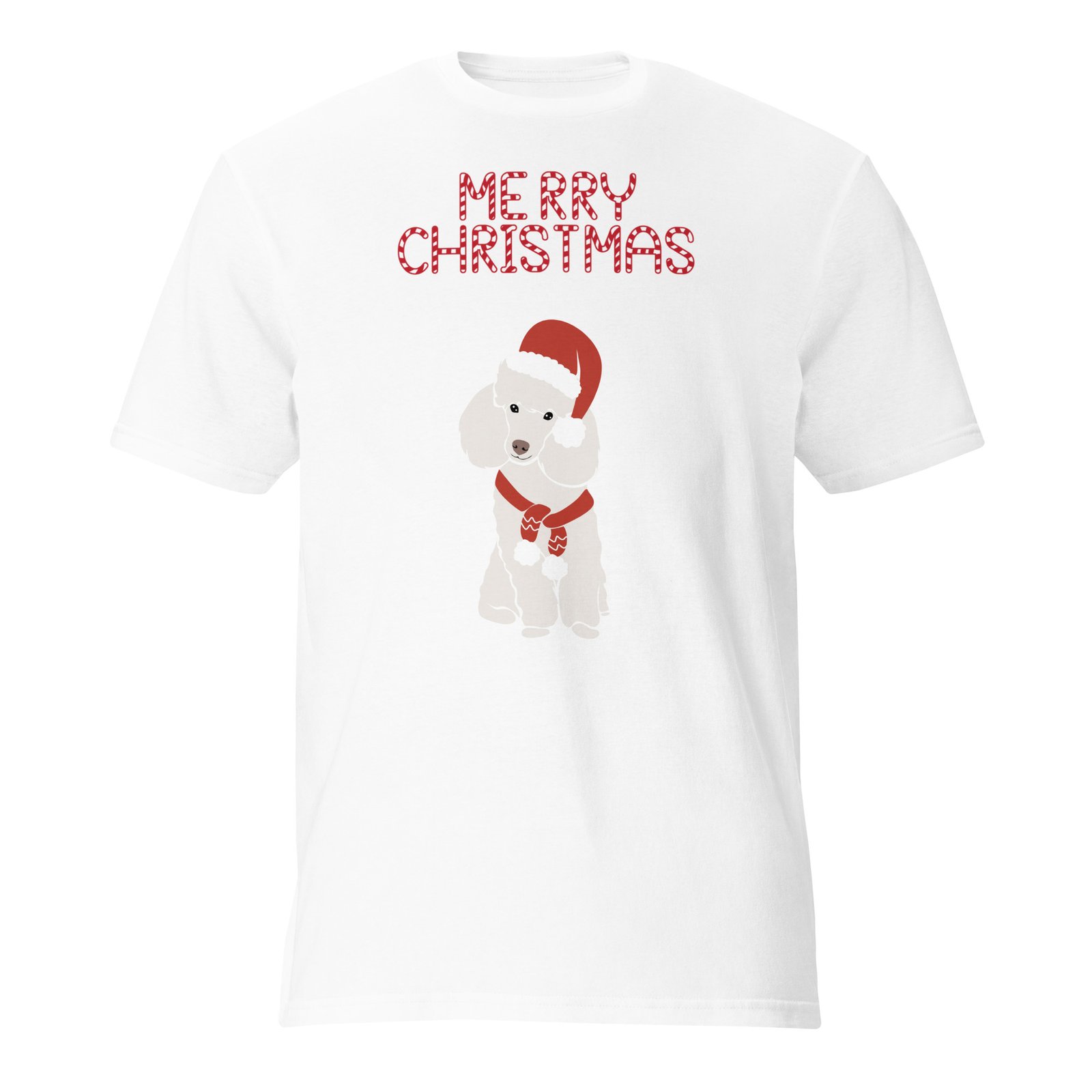 Red-and-Green-Festive-Merry-Christmas-T-Shirt - Image 5